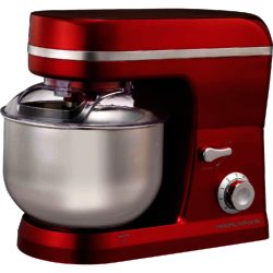 Morphy Richards 400010 Stand Mixer in Metallic Red